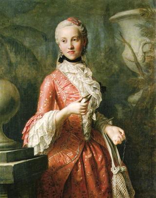 Portrait of Maria Kunigunde of Saxony