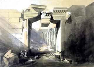 Ruins of the Temple of Baalbec