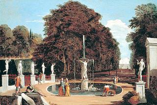 Imaginary Landscape with Fountain