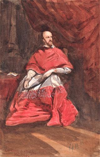 红衣主教本蒂沃格里奥在安东尼·范戴克爵士之后