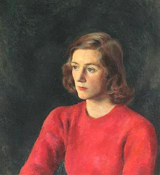 Portrait of Lady in Red