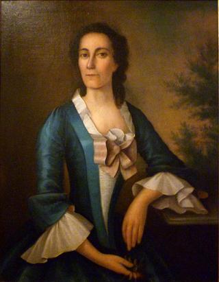 波士顿托马斯·希帕德夫人的肖像