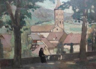 Woman with a Church