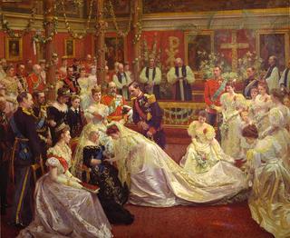 1896年7月22日威尔士莫德公主的婚礼