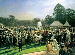 1897年6月28日，白金汉宫的花园派对