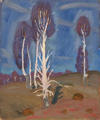 Landscape with Birch Trees