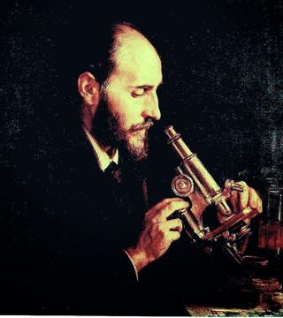 Portrait of Santiago Ramón y Cajal