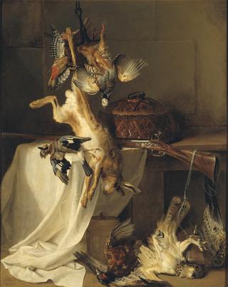 Still Life with a Rifle, Hare and Bird