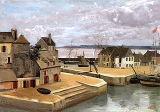 Honfleur, Houses on the Docks