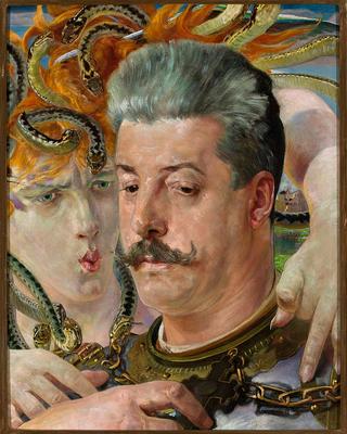 Portrait of Tadeusz Błotnicki with Medusa