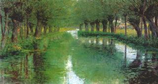 The River Epte, Giverny
