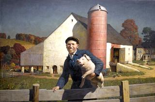 Portrait of a Farmer (Pennsylvania Farmer)