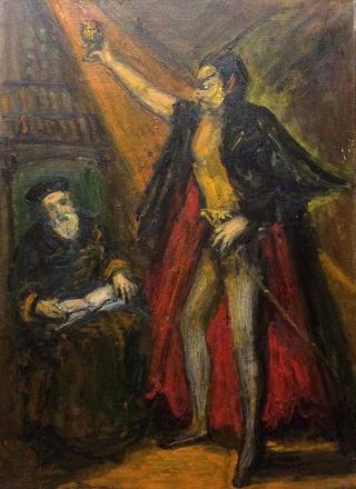 A Scene from "Faust"