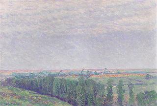 Summer Landscape with Cypresses