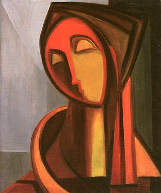 Cubist Woman's Head
