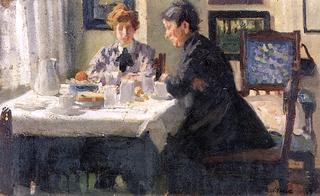 Gabriella and Madame Valette, Mère