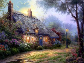 Moonlit Cottage