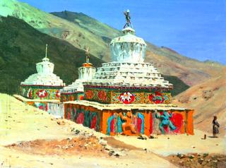 Tombs in Ladakh