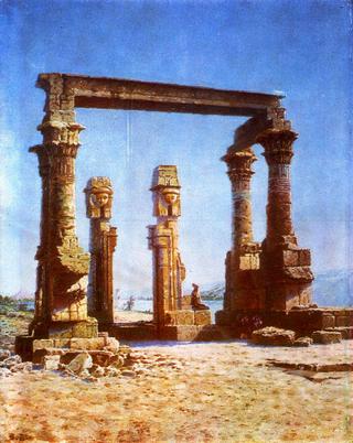 Ruins of an Egyptian Temple