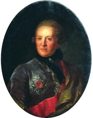 亚历山大·苏马罗科夫肖像