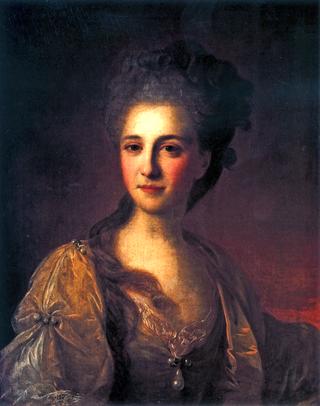 Portrait of a Lady in Yellow Dress