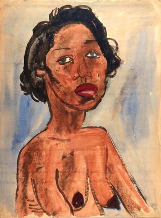 Female Nude--Portrait Bust