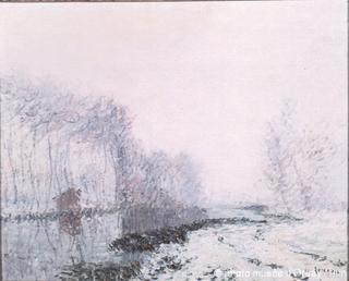The Eure in Winter