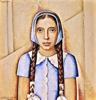 Retrato de su Hija Maria as los Once Años de Edad