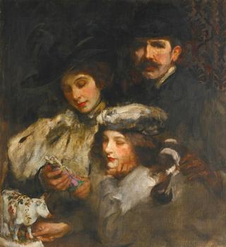 The Painter, His Wife and Daughter