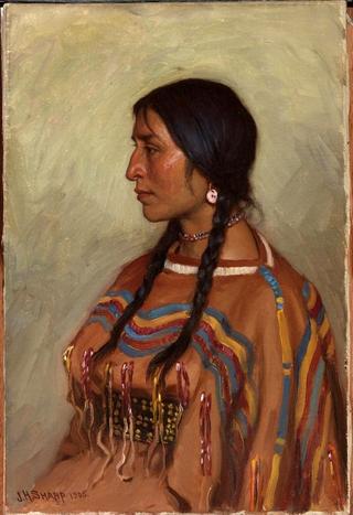 Blackfoot Indian Girl
