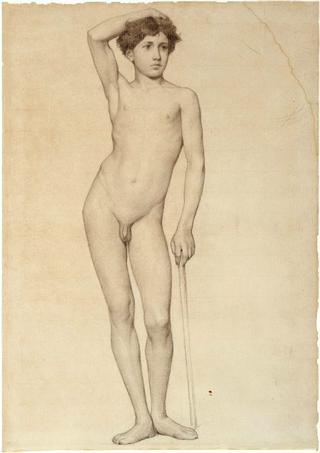 Nude Male Model (academy study)