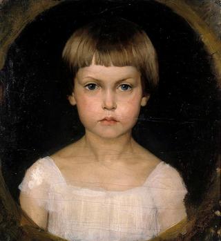 艺术家妹妹贝塔·埃德尔费尔特的肖像