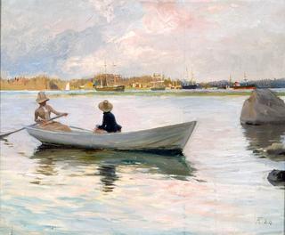 Girls in a Rowing Boat