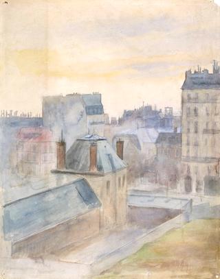 View from the Artist's Studio in Paris