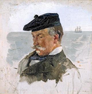 Portrait of Adolf von Becker the Painter