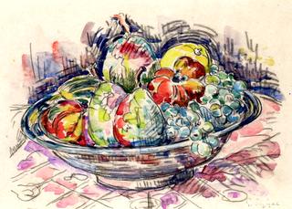 Still Life with a Bowl of Fruit