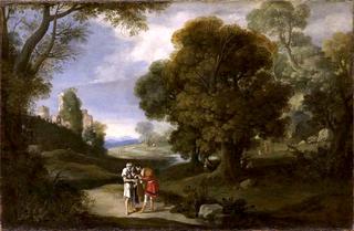 Landscape with Beggars and Roman Ruins