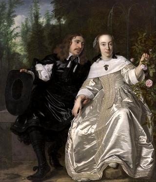 亚伯拉罕·德尔考特和他的妻子玛丽亚·德凯尔斯吉特