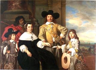 里克洛夫·范·戈恩斯的家庭肖像。。。。