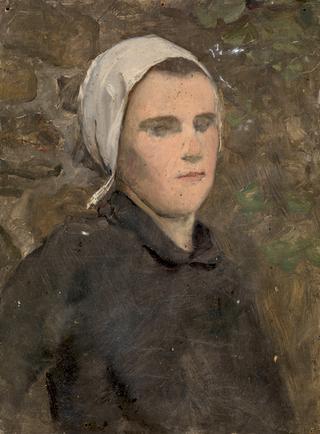 Head of a French Peasant Woman