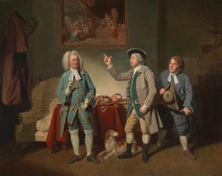 Edward Shuter, John Beard, and John Dunstall in Isaac Bickerton's