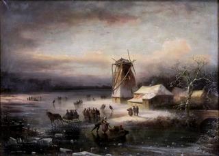 Landscape with Figures on Ice