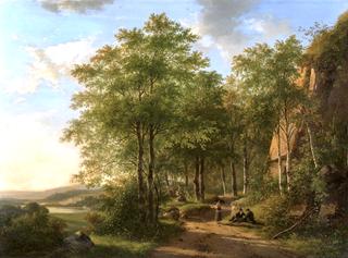Summer Landscape in the Meuse Valley