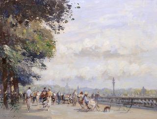Along the Seine, The Wide Terrace, Tuileries Gardens