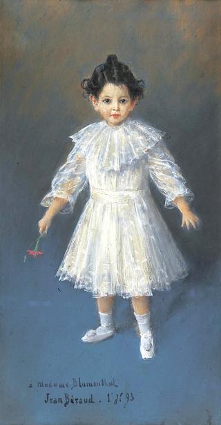 Portrait of Three-Years-Old Jacques Blumenthal
