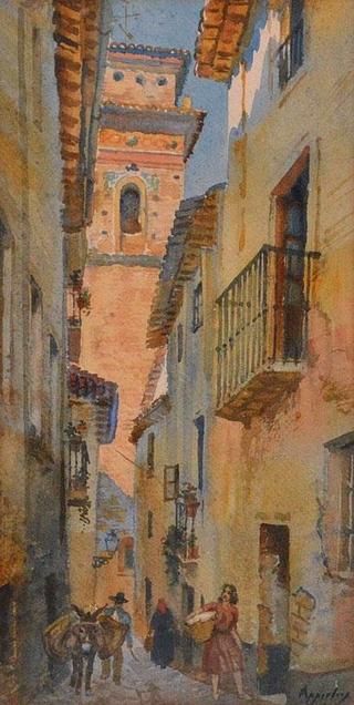 Street Scene, Albayzin- Granada Spain