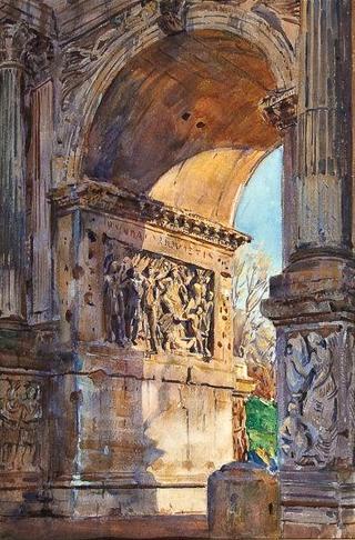 The Arch of Constantine, Rome