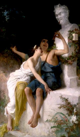 Young Lovers Mocking Pan
