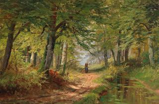 Forest Interior in Spring