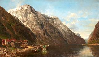 Panoramic Fjord Landscape